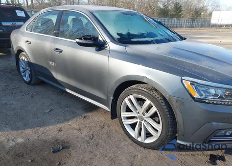 2018 Volkswagen Passat 2.0T Se from USA, damaged, VIN 1VWBA7A38JC038614